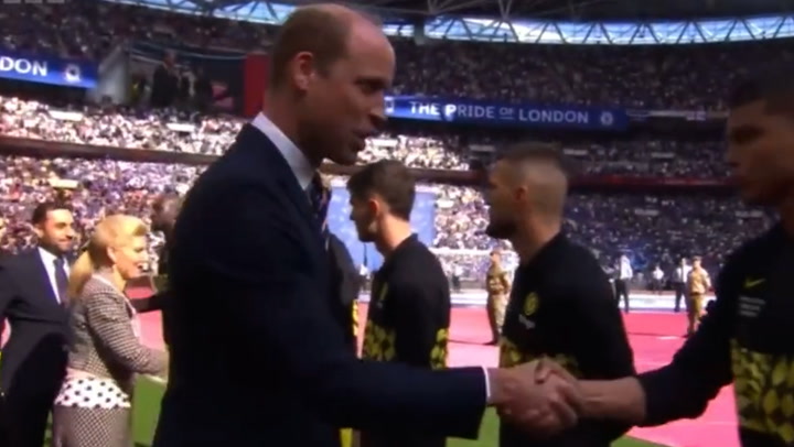 Prince William booed by Wembley crowd at FA Cup final