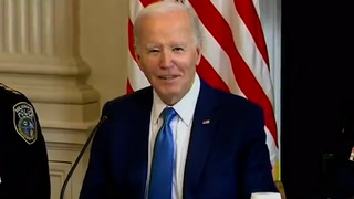 Joe Biden jokes he ‘looks too young’ after physical