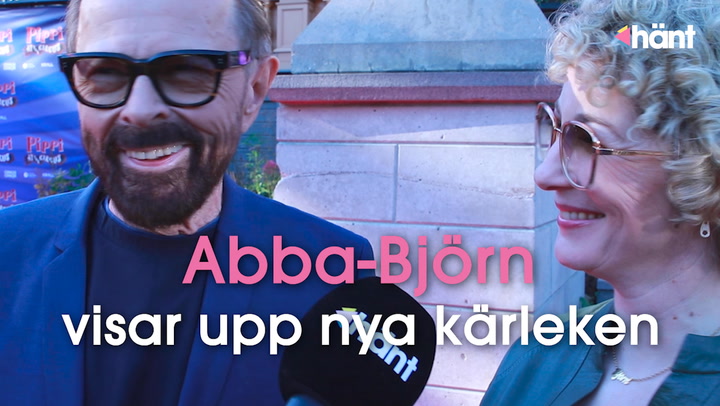 Abba-Björn visar upp nya kärleken Christina Sas