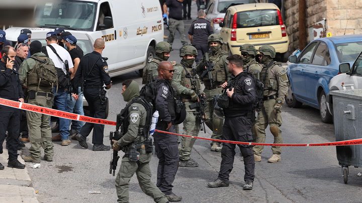 Palestinian boy, 13, arrested after shooting two people in Jerusalem