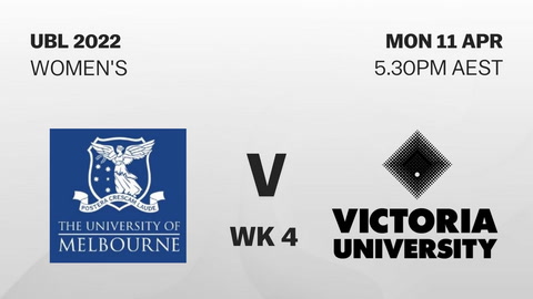 University of Melbourne - Women's v Victoria University - Women's