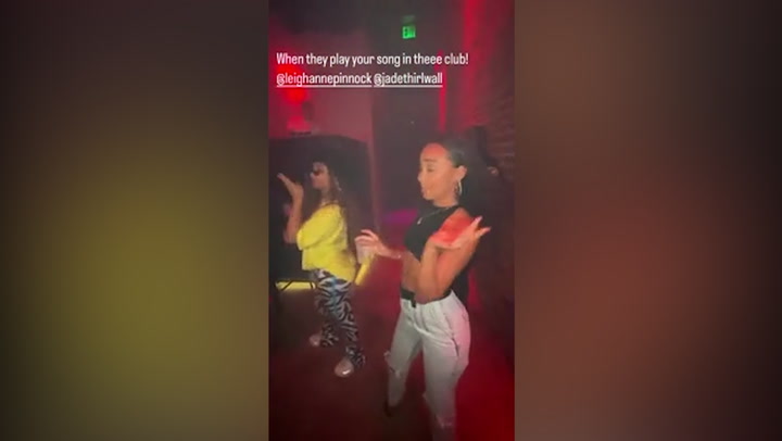Little Mix: Leigh-Anne Pinnock and Jade Thirlwall reunite on dance floor in Los Angeles