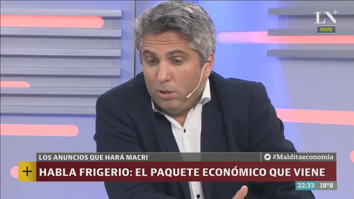 Rogelio Frigerio en Maldita Economía