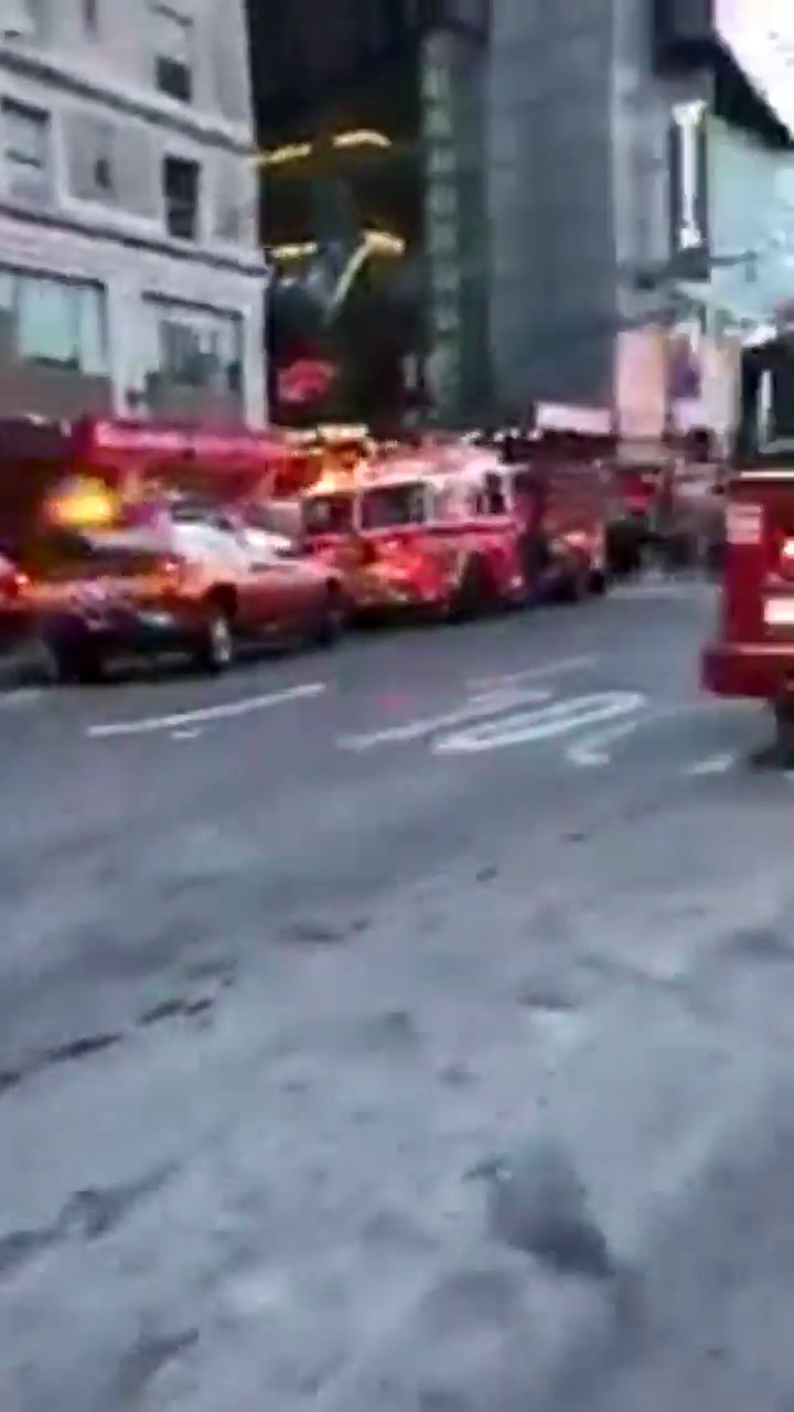 Explosión en una estación de bus de Manhattan