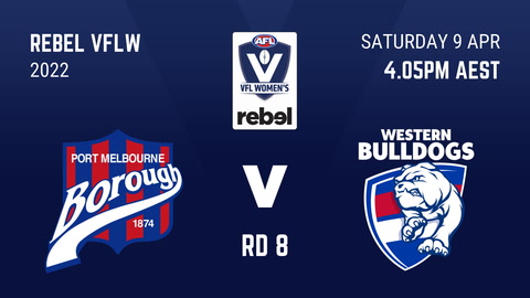 9 April - VFLW - Port Melbourne v Western Bulldogs