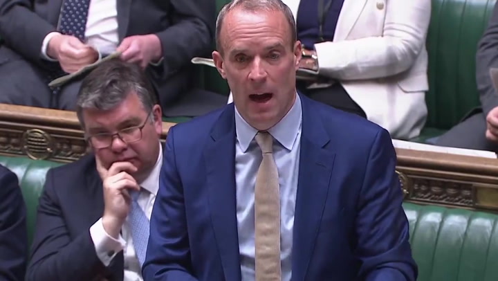 Dominic Raab rules out women’s rights to abortion in new ‘Bill of Rights’