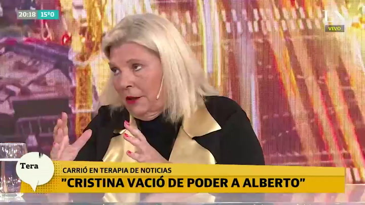 Carrió: 'La jugada de Cristina es que no entre Rafecas para poner a alguien peor'