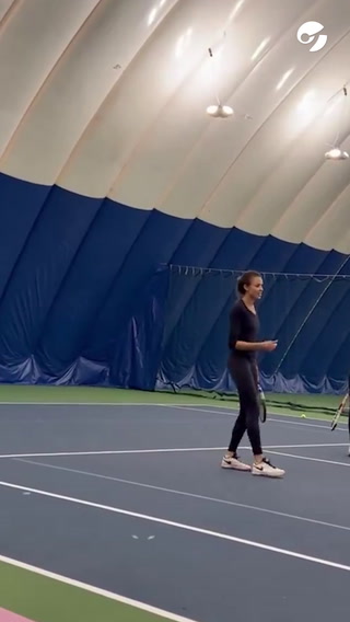 El asombroso video de Zendaya ensayando jugadas de tenis para Desafiantes