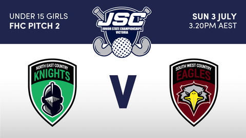 3 July - Hockey Vic Jsc - Fc2 - Knights V Eagles