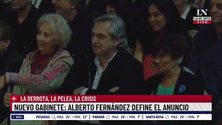 La relación de Alberto Fernández y CFK en dos minutos. Nuevo gabinete: expectativa por el anuncio.