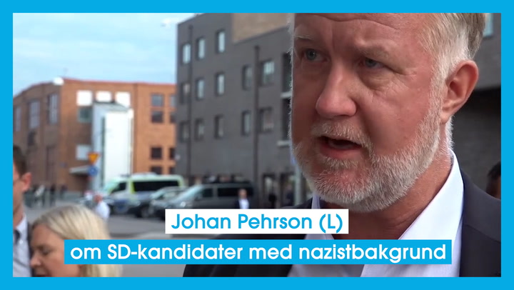 Johan Pehrson (L) om SD-kandidater med nazistbakgrund