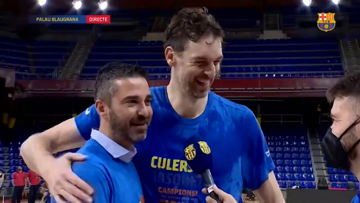 Gasol and Navarro, two great friends