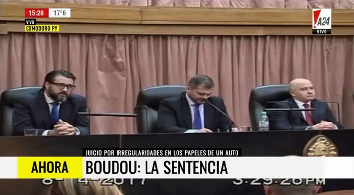 La sentencia a Amado Boudou por irregularidades en los papeles de un auto