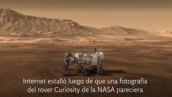 La foto en Marte que compartió la NASA y generó especulaciones