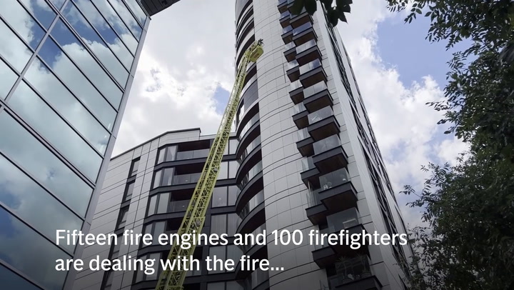 120 People Evacuated From Apartment Block Blaze In Bromley