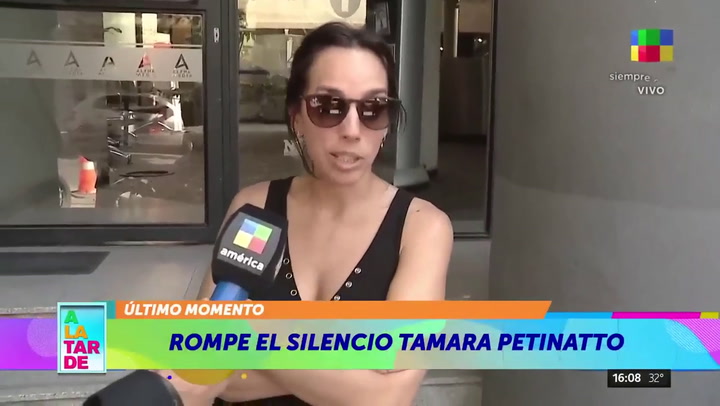 Tamara Pettinato habló sobre la salud de su hermano y fue lapidaria con los medios