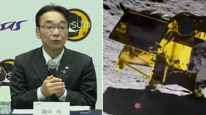 Japan’s ‘moon sniper’ successfully landed on moon but has damaged ‘solar cell’