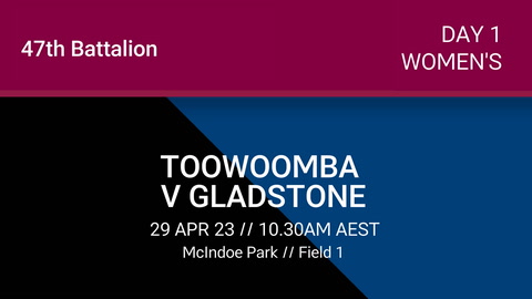 Toowoomba Clydesdales v Gladstone Raiders
