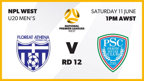 Floreat Athena SC - WA U20 v Perth SC - WA U20