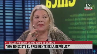 Elisa Carrió, lapidaria con Alberto Fernández: "La pérdida de confianza es definitiva"