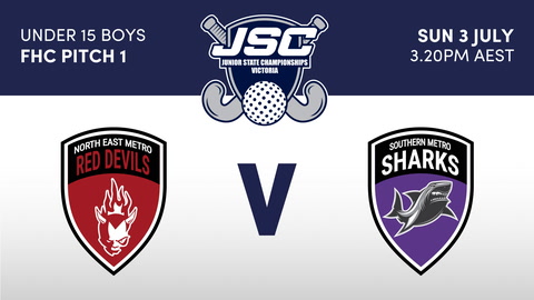 3 July - Hockey Vic Jsc - Fc1 - Red Devils V Sharks+2