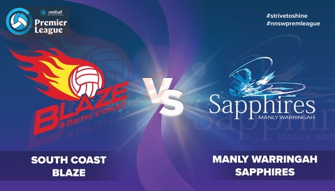 South Coast Blaze - U23 v Manly Warringah Sapphires - U23