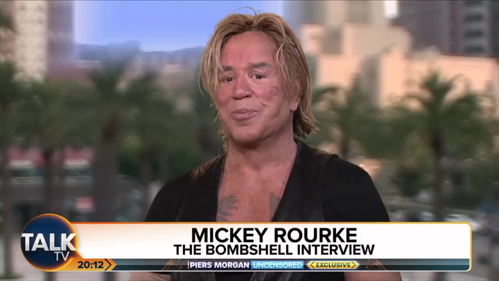 Mickey Rourke calls Amber Heard a 'gold-digger' after losing Depp trial