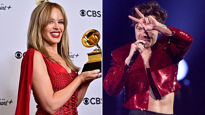 Kylie Minogue admits collaborating with Harry Styles 'would be good'