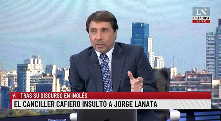 Feinmann arremetió contra Cafiero tras sus insultos a Jorge Lanata
