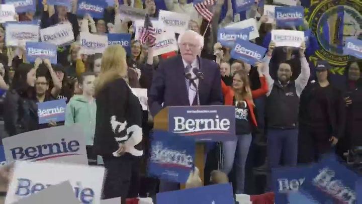 Sanders gana primaria demócrata en New Hampshire - Fuente: AFP