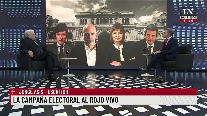“Si Bullrich le gana a Larreta, el próximo presidente es Massa”, y otras frases de Jorge Asís