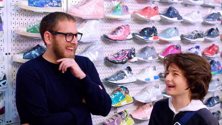 Jonah Hill and Sunny Suljic: Sneaker Shopping