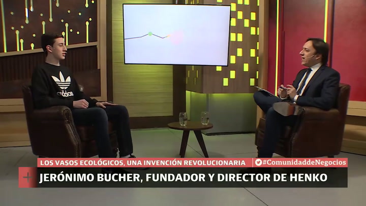 Entrevista a Jerónimo Bucher, creador de vasos biodegradables