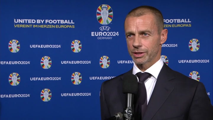 'I expect the best Euro ever' - Uefa president Ceferin on Germany 2024
