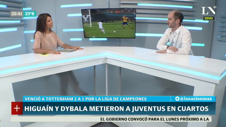 Higuaín y Dybala metieron a Juventus en cuartos