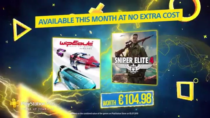 Mispend Æble i dag PS Plus August 2019 FREE PS4 Games REVEALED: PlayStation Plus gets Wipeout,  Sniper Elite 4 - Daily Star