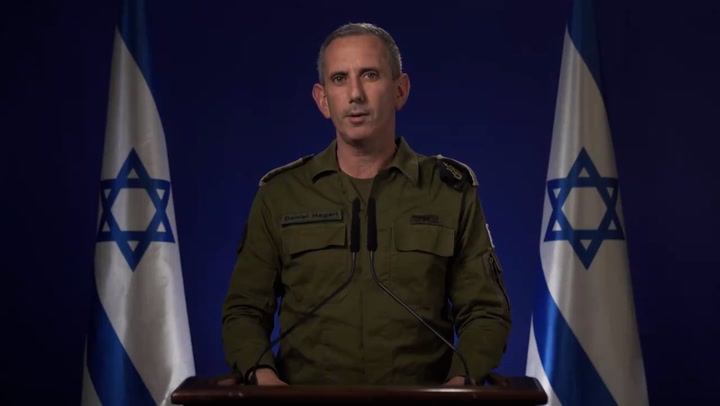 IDF call for 'urgent action' after Hamas release video of Israeli hostage missing part of an arm