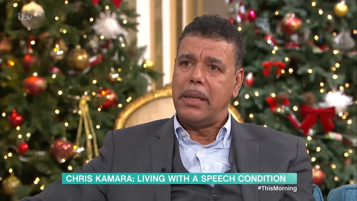 Chris Kamara reveals he kept Apraxia diagnosis a secret from his family for a year