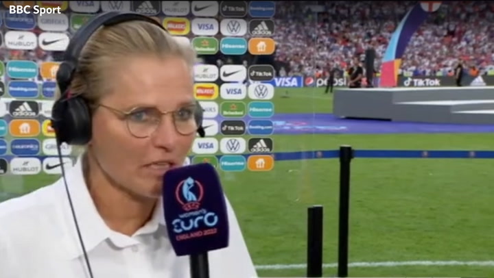 'Who cares. We won 2-1': England manager Sarina Wiegman reacts after Euro final