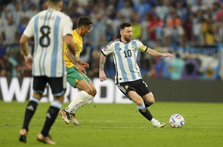 Mundial de Qatar 2022. El gol de Messi en fotos durante Argentina - Australia