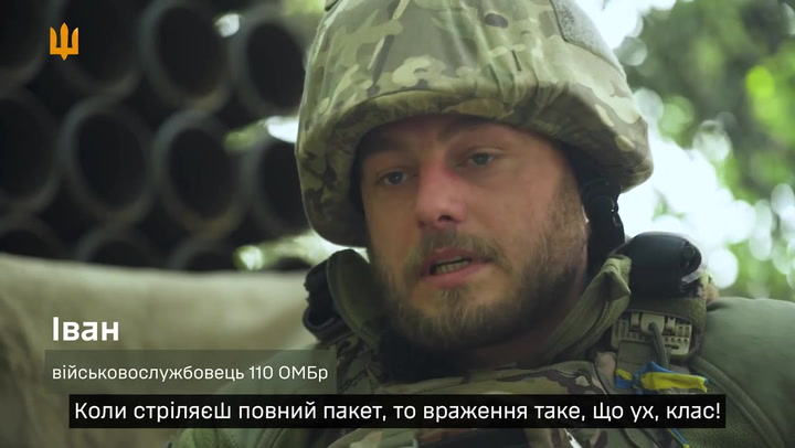 VIDEO: Je to naozaj beštiálny stroj, pochvaľujú si ukrajinskí vojaci český raketomet Vampire