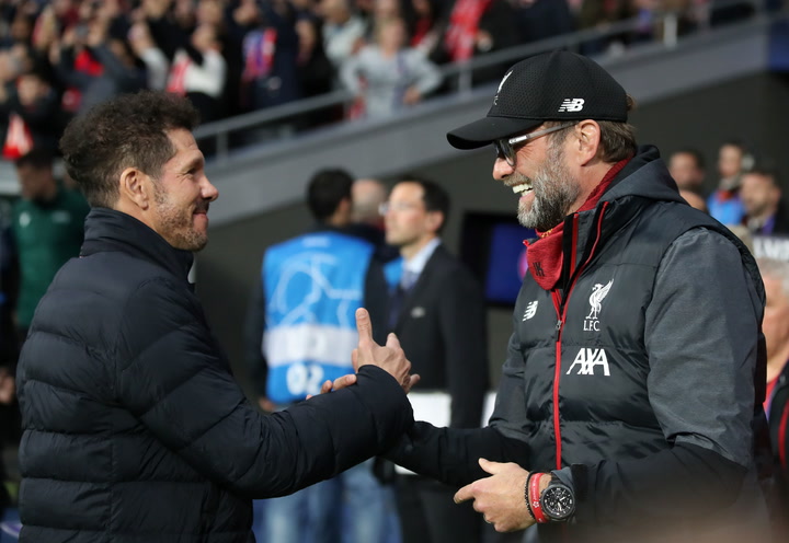 Liverpool vs Atletico Madrid: Klopp plays down handshake tensions