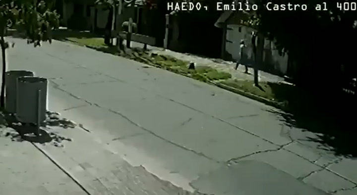 Un ataque del motochorro Alejandro Ochoa en Haedo, previo al hecho en el que mató a una psicóloga