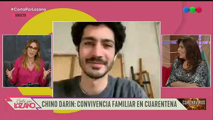 Corta Por Lozano. El Chino Darín habla sobre su relación con Úrsula estando en Argentina - Telefe