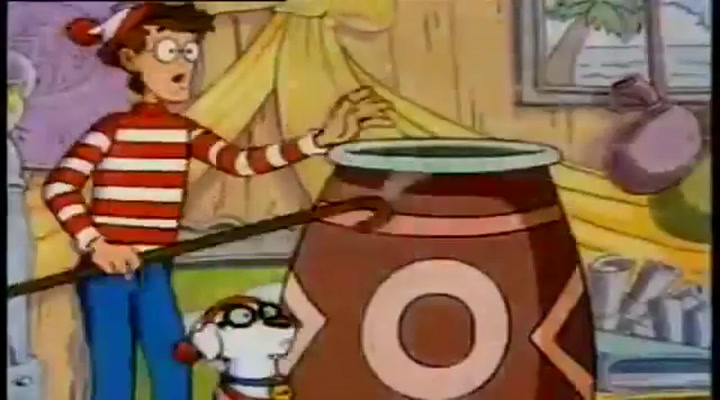 Introducción de la serie animada Dónde está Wally - Fuente: YouTube