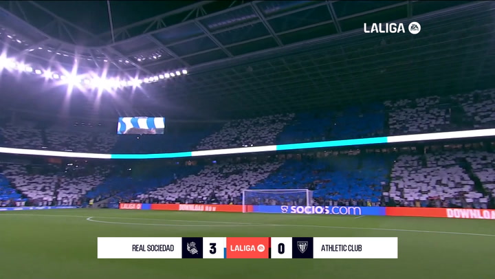 Real Sociedad 3-0 Athletic: resumen y goles | LaLiga EA Sports (J8)