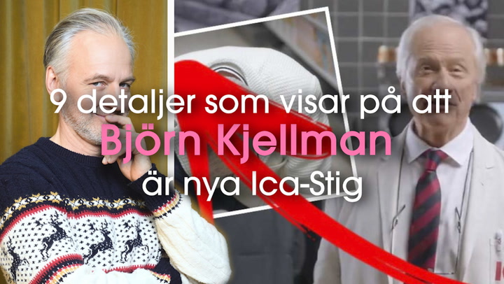9 detaljer som visar på att Björn Kjellman är nya Ica-Stig