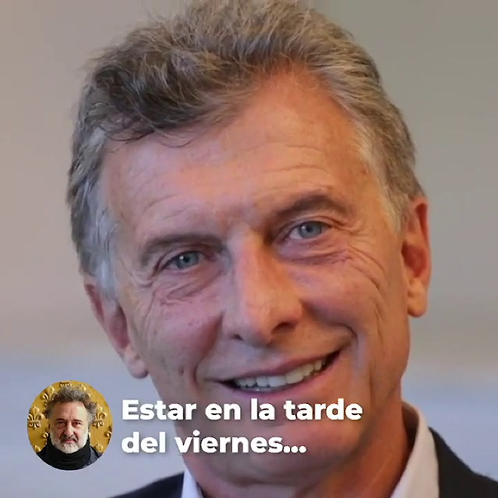 Mauricio Macri: “No me siento de 60”