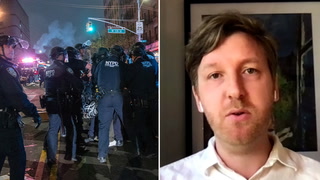 Columbia NYPD raid ‘felt like a war zone’: Richard Hall