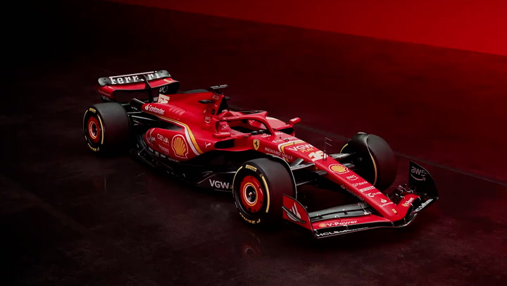 Ferrari unveil new car ahead of 2024 Formula One season
